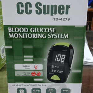 Cc Super Blood Glucose Monitoring System (Td-4279) - Strips packing box