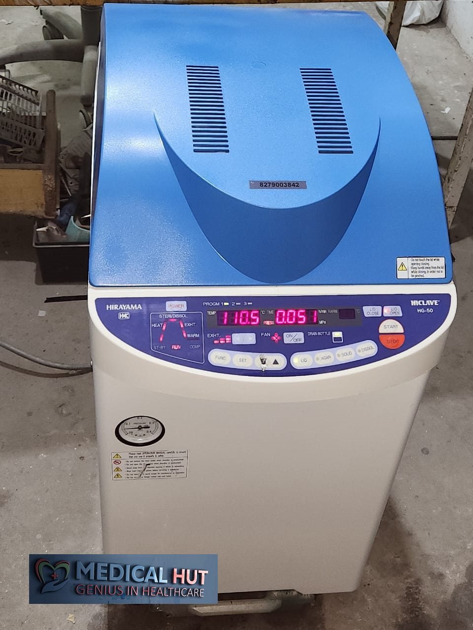 8L Autoclaves Sterilizer Electric Heated Autoclave Steam Sterilizer - Mercator M South Africa