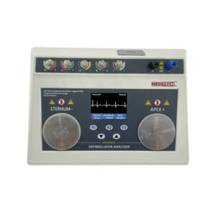 Defibrillator calibration machine